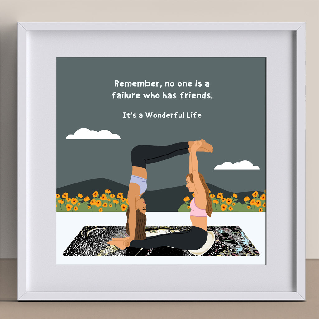 It's A Wonderful Life Doodle Card