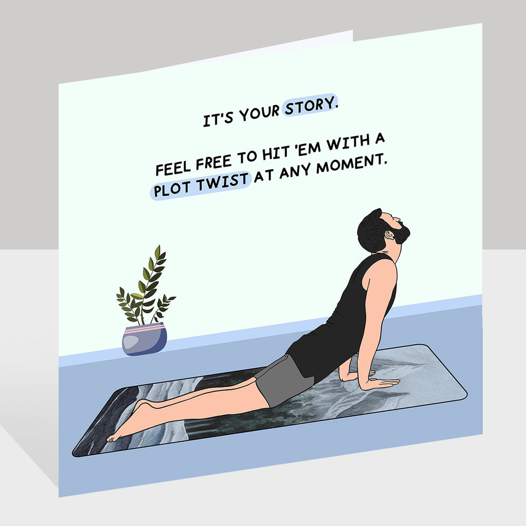 It's Your Story Doodle Card