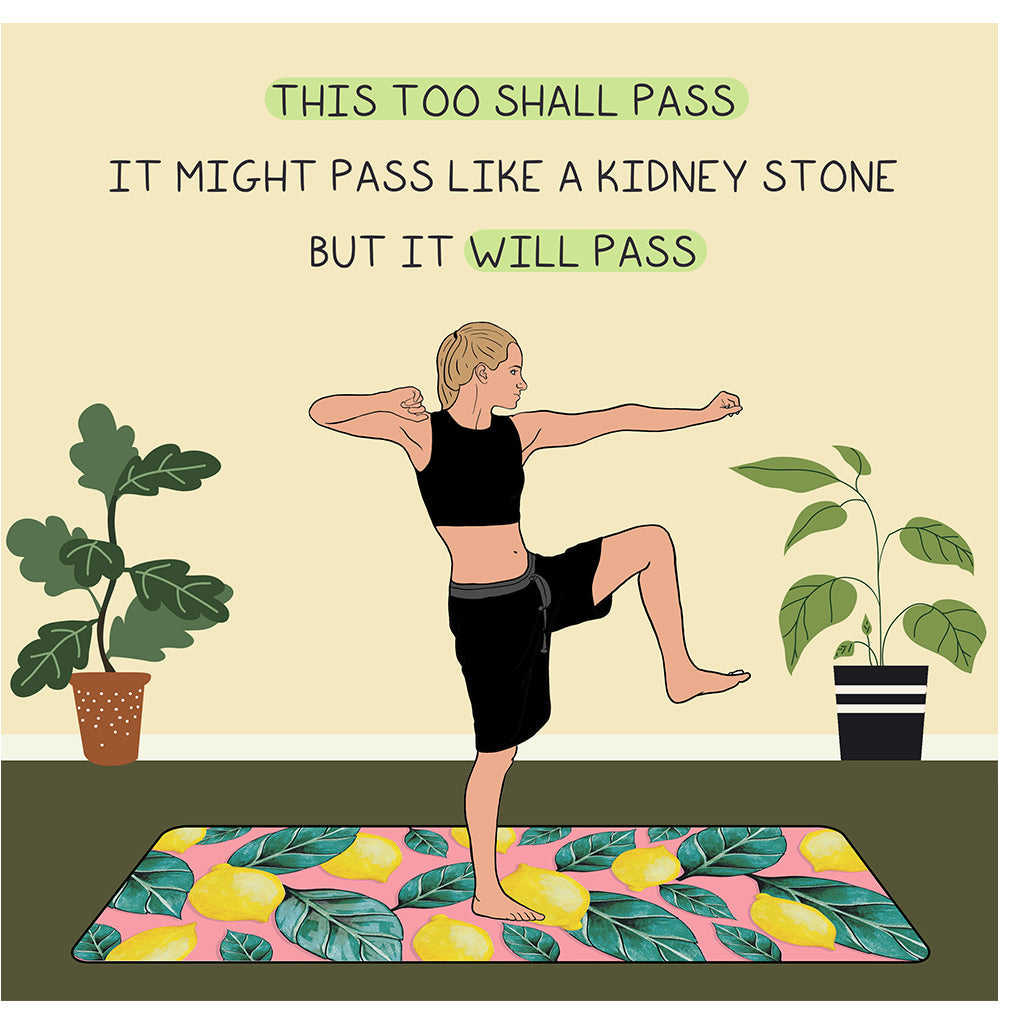 It Will Pass Doodle Card