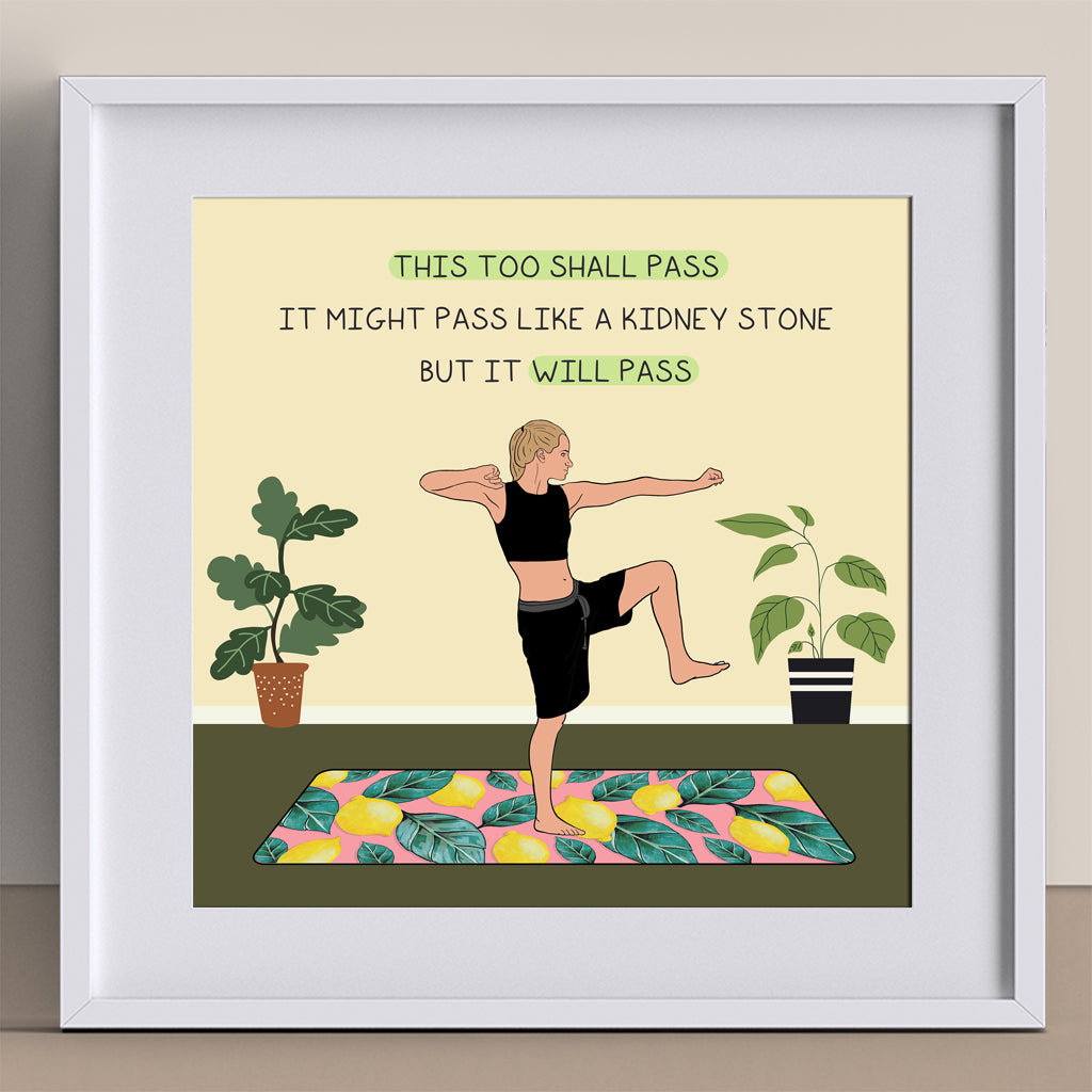 It Will Pass Doodle Card