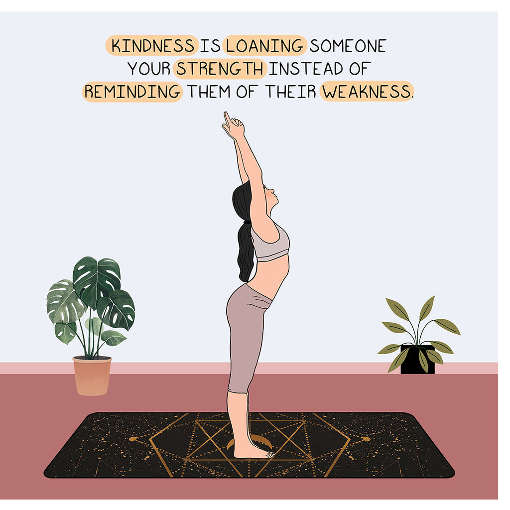 Kindness is loaning someone Doodle Card