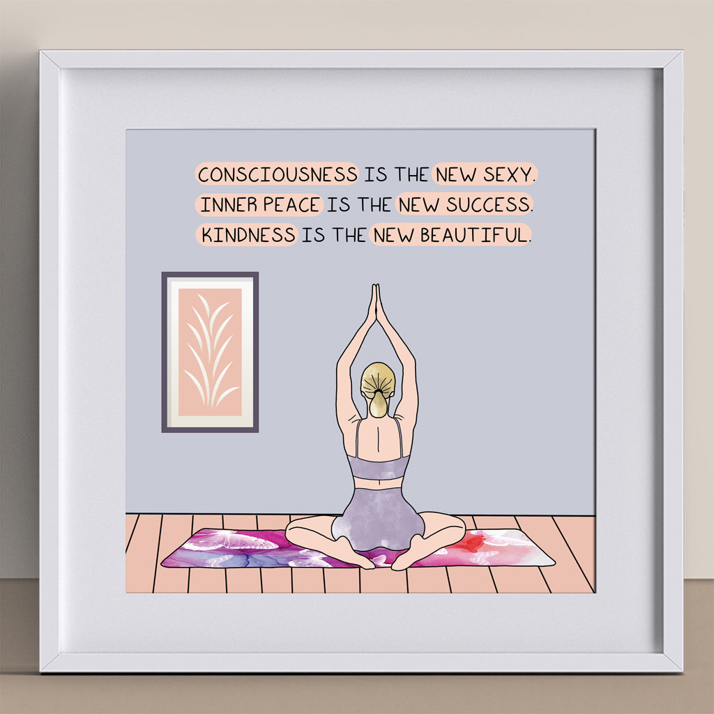Kindness Is The New Beautiful Doodle Card