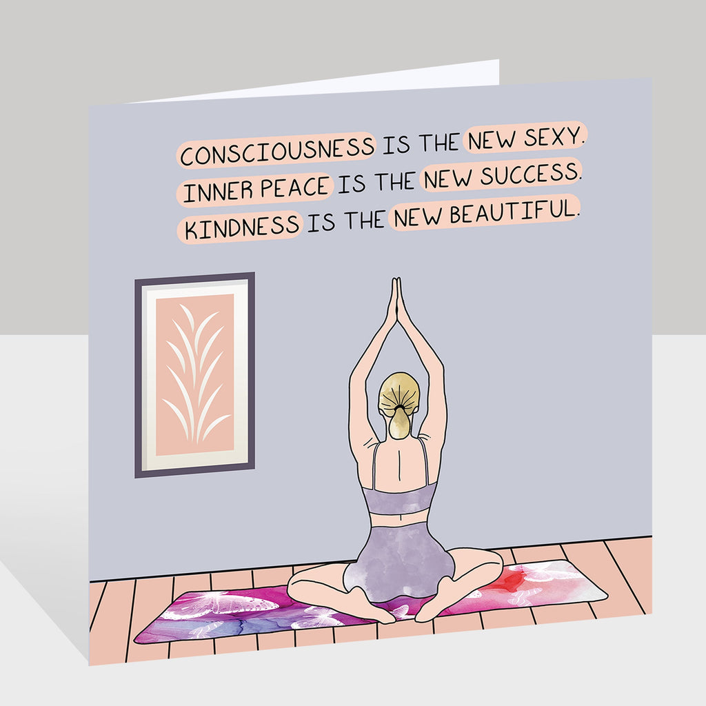 Kindness Is The New Beautiful Doodle Card