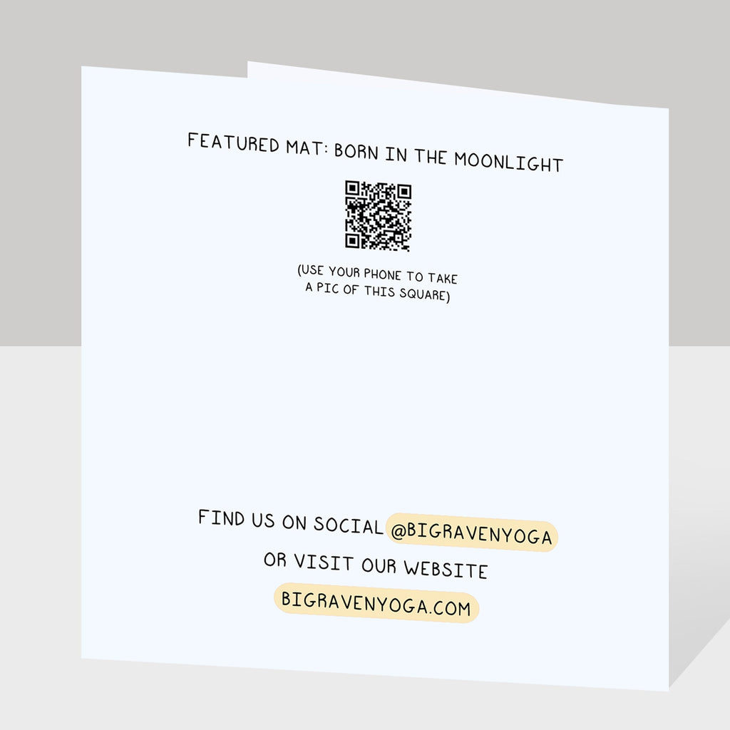 Kindness Makes You Strong Doodle Card