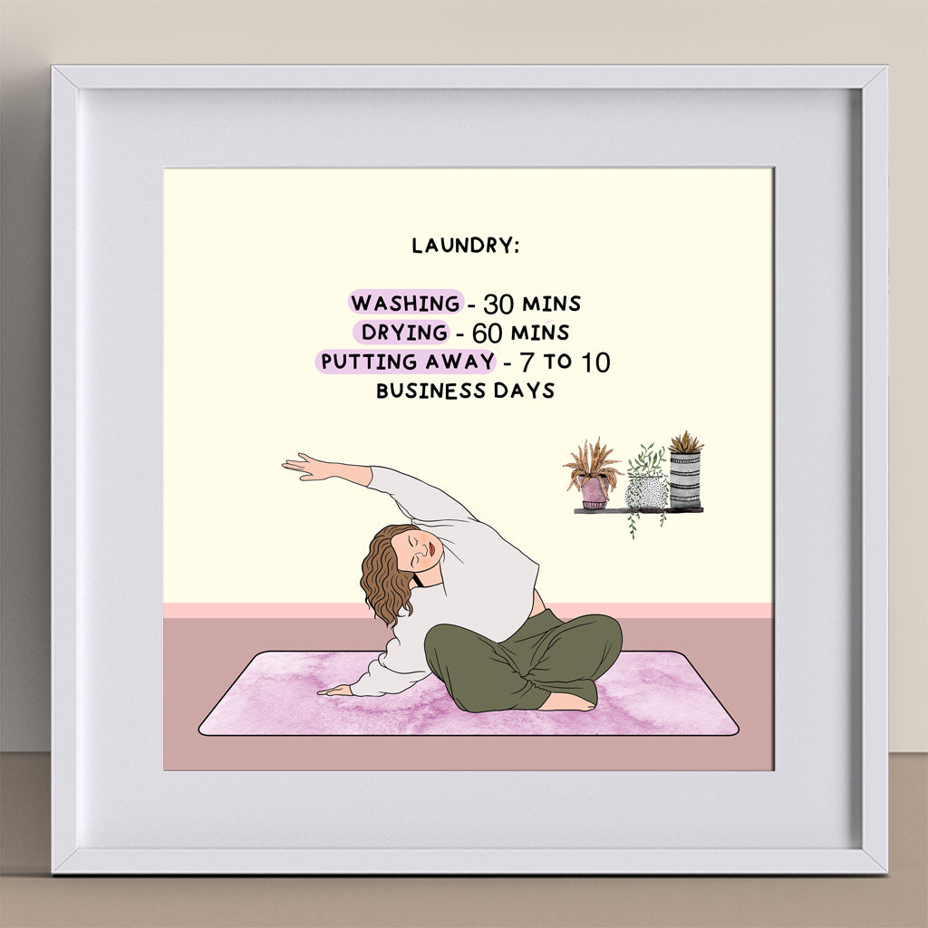 Laundry Doodle Card