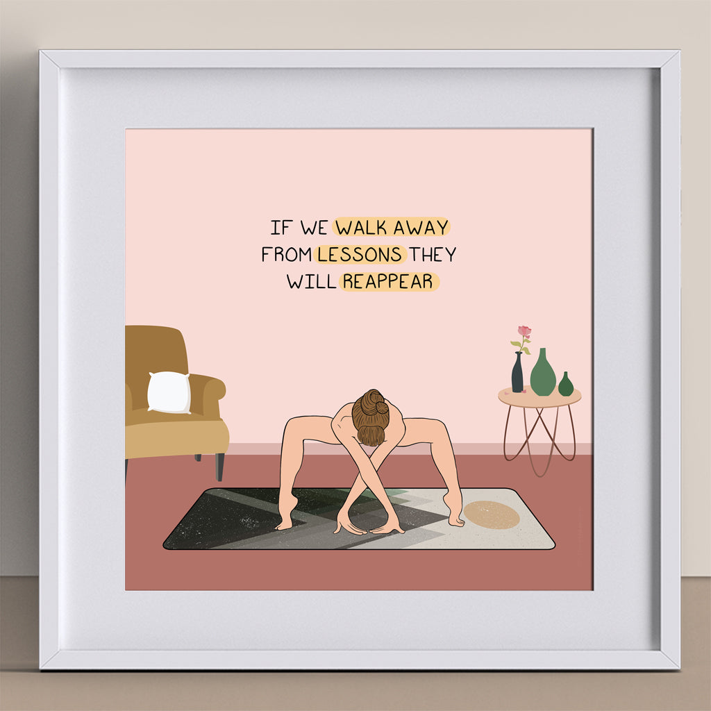 Lessons Will Reappear Doodle Card