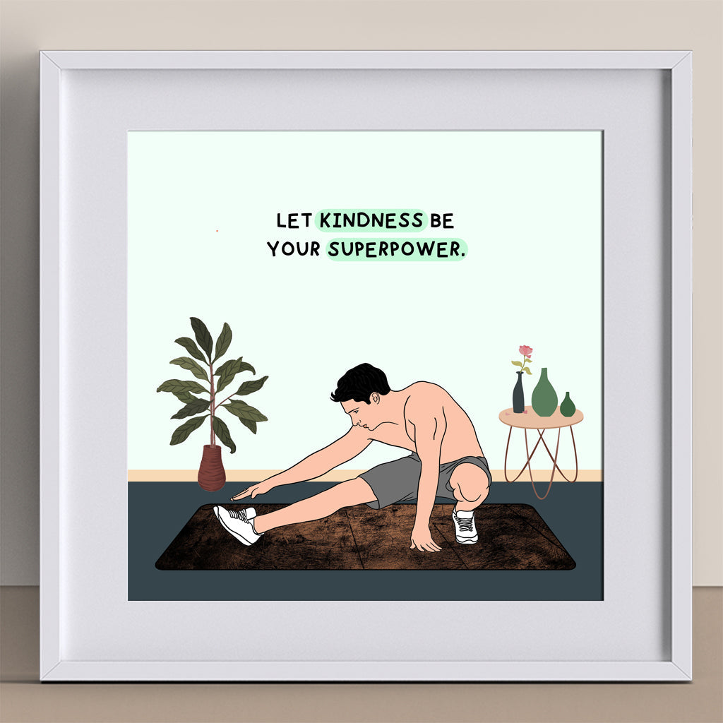 Let Kindness Be Your Superpower Doodle Card