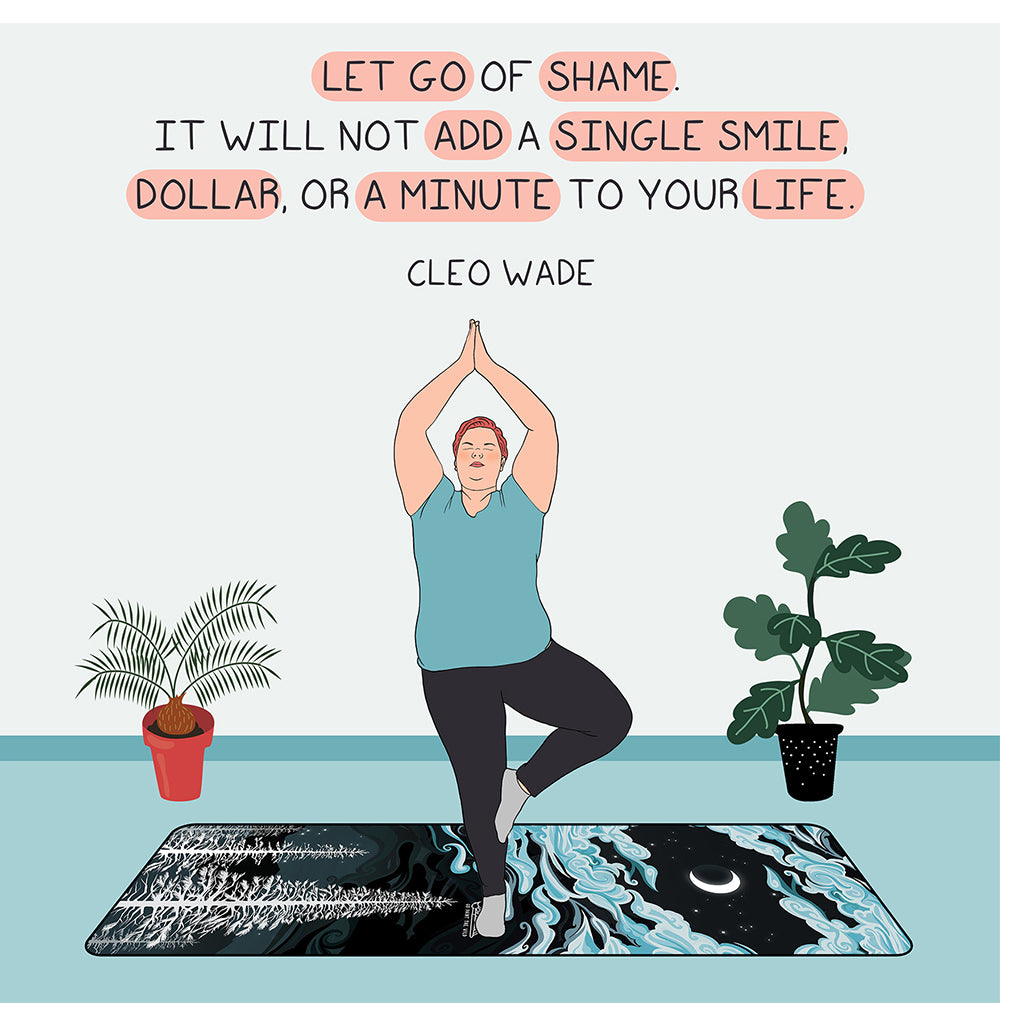 Let go of shame Doodle Card
