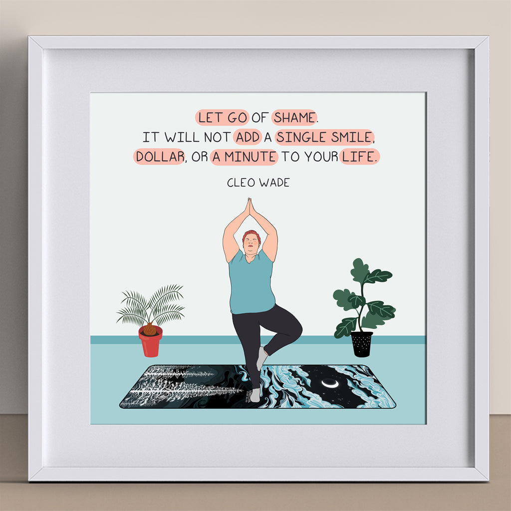 Let go of shame Doodle Card