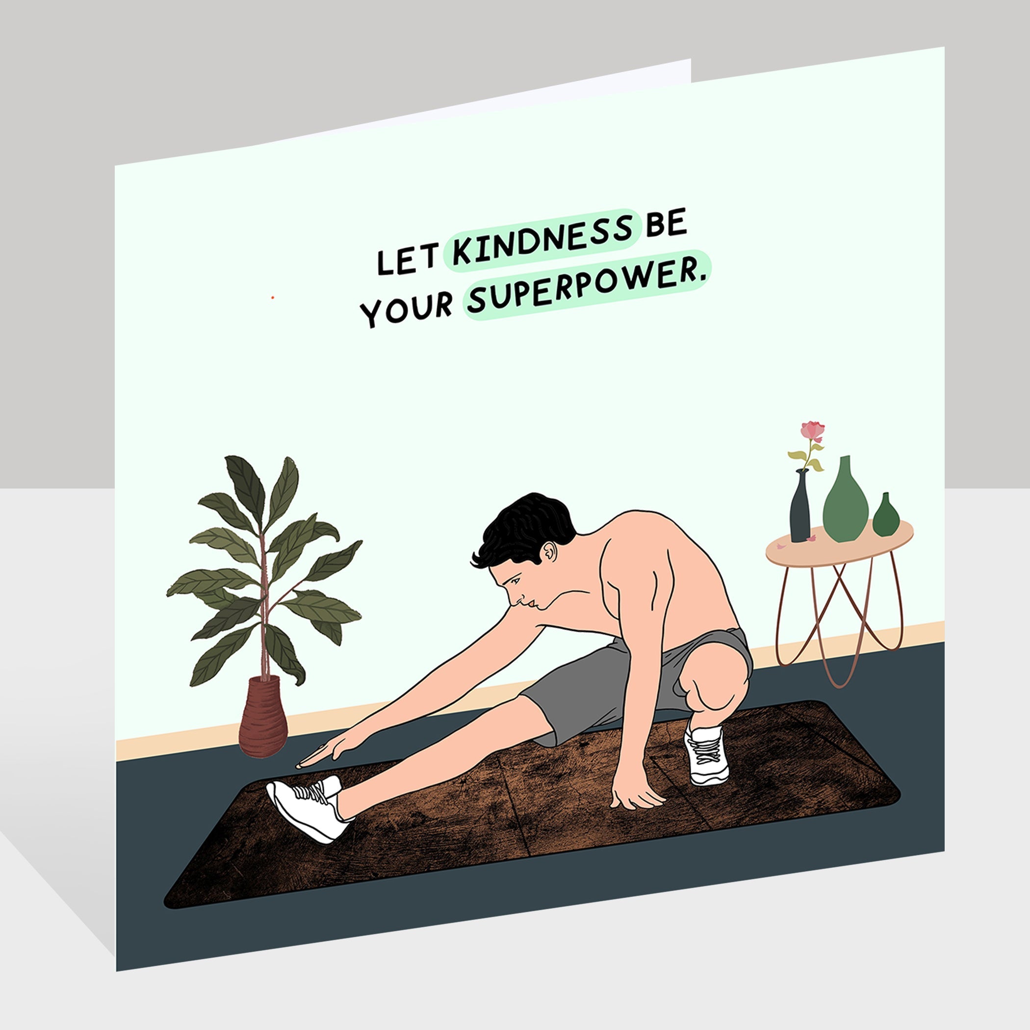 Let Kindness Be Your Superpower Doodle Card