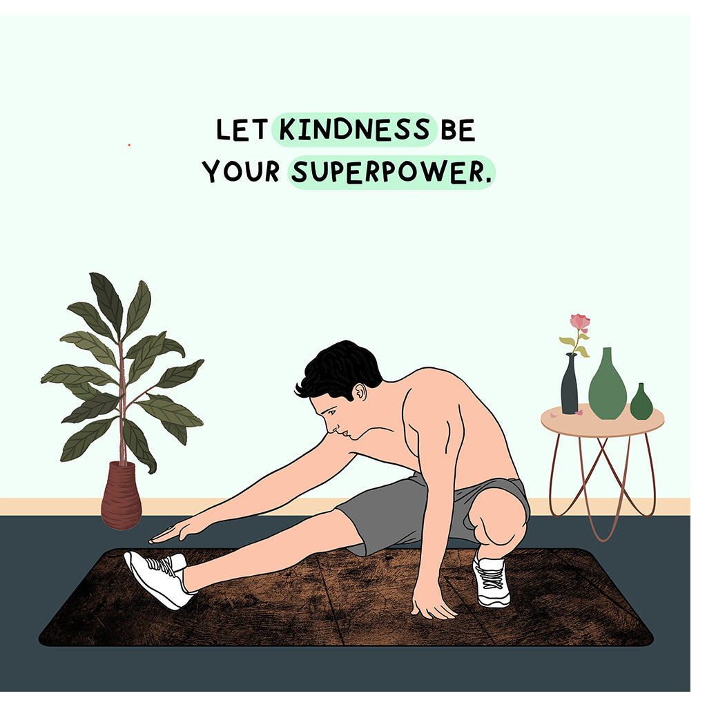 Let Kindness Be Your Superpower Doodle Card