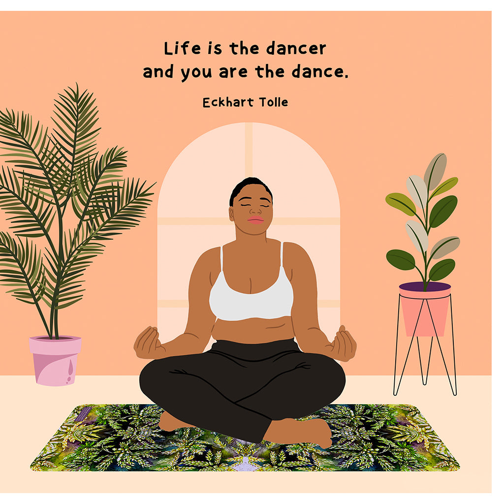 Life Is A Dancer Doodle Card