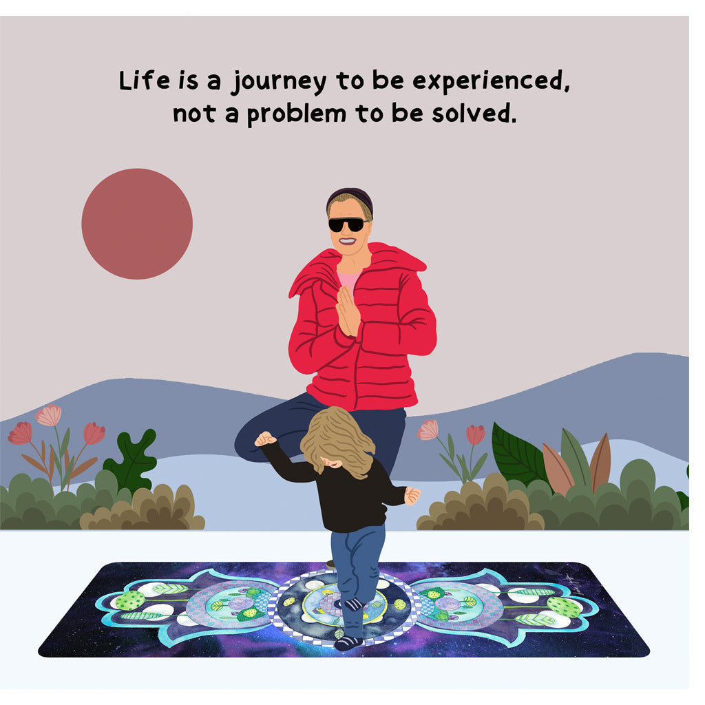 Life Is A Journey Doodle Card