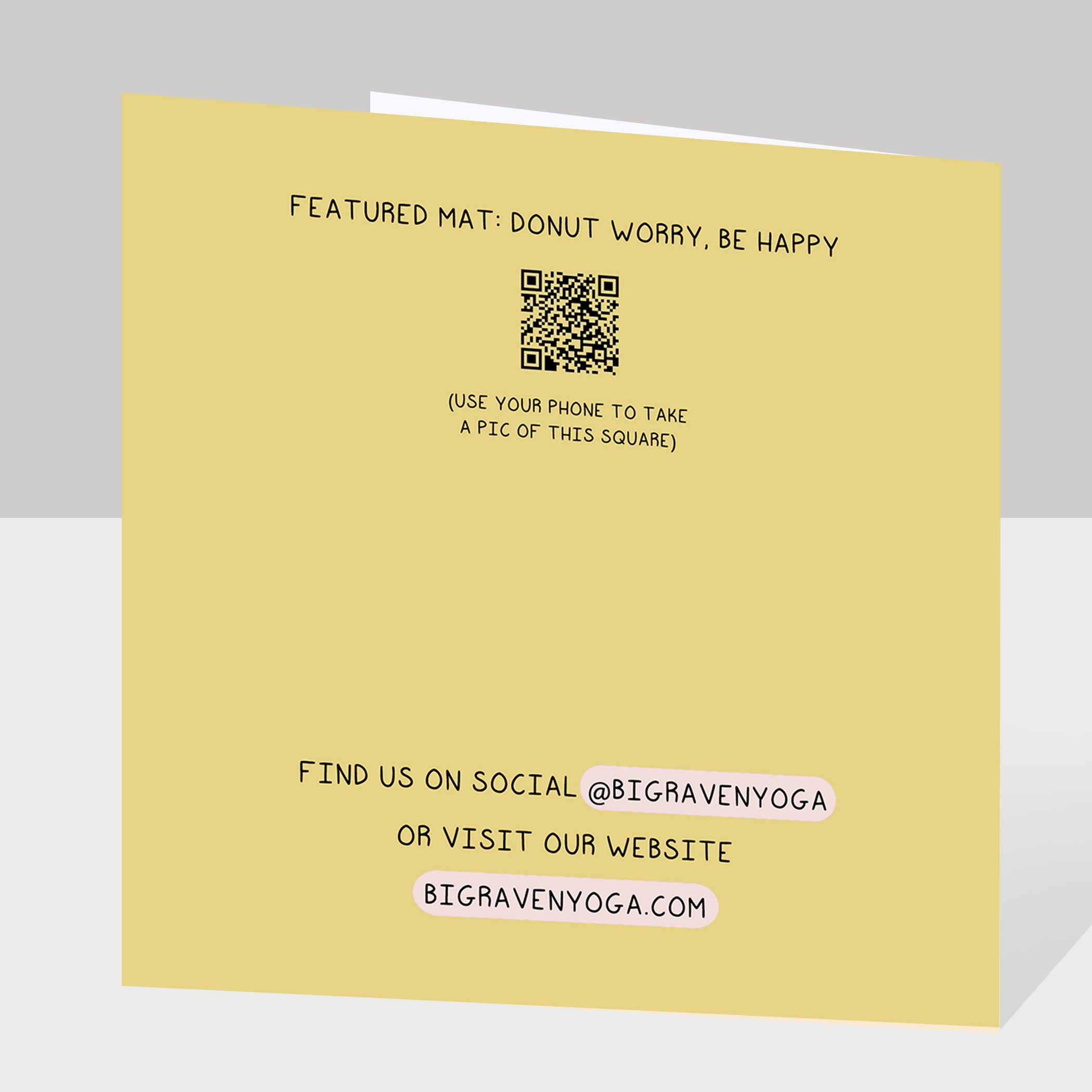 Life Without Donuts Doodle Card