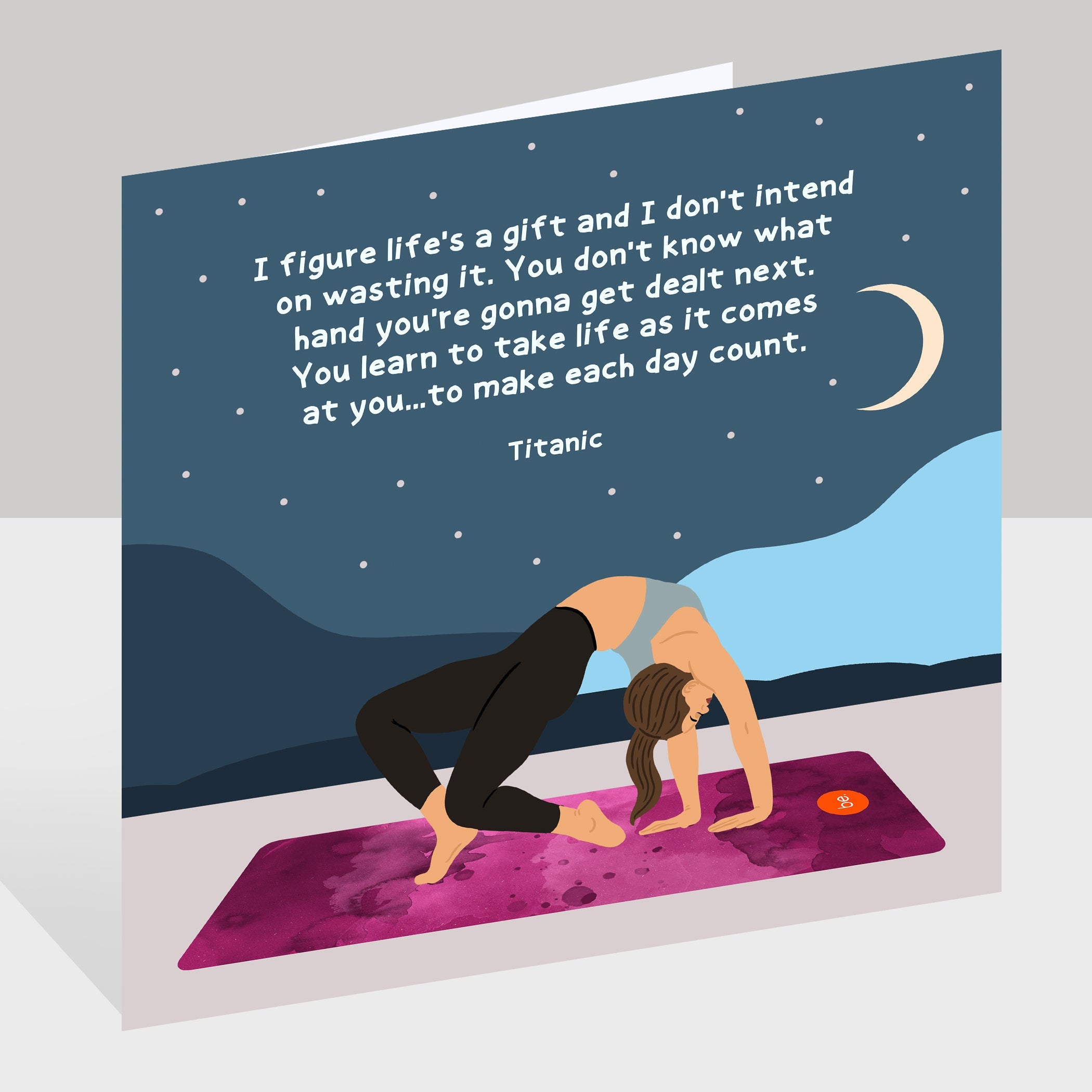 Life's A Gift Doodle Card