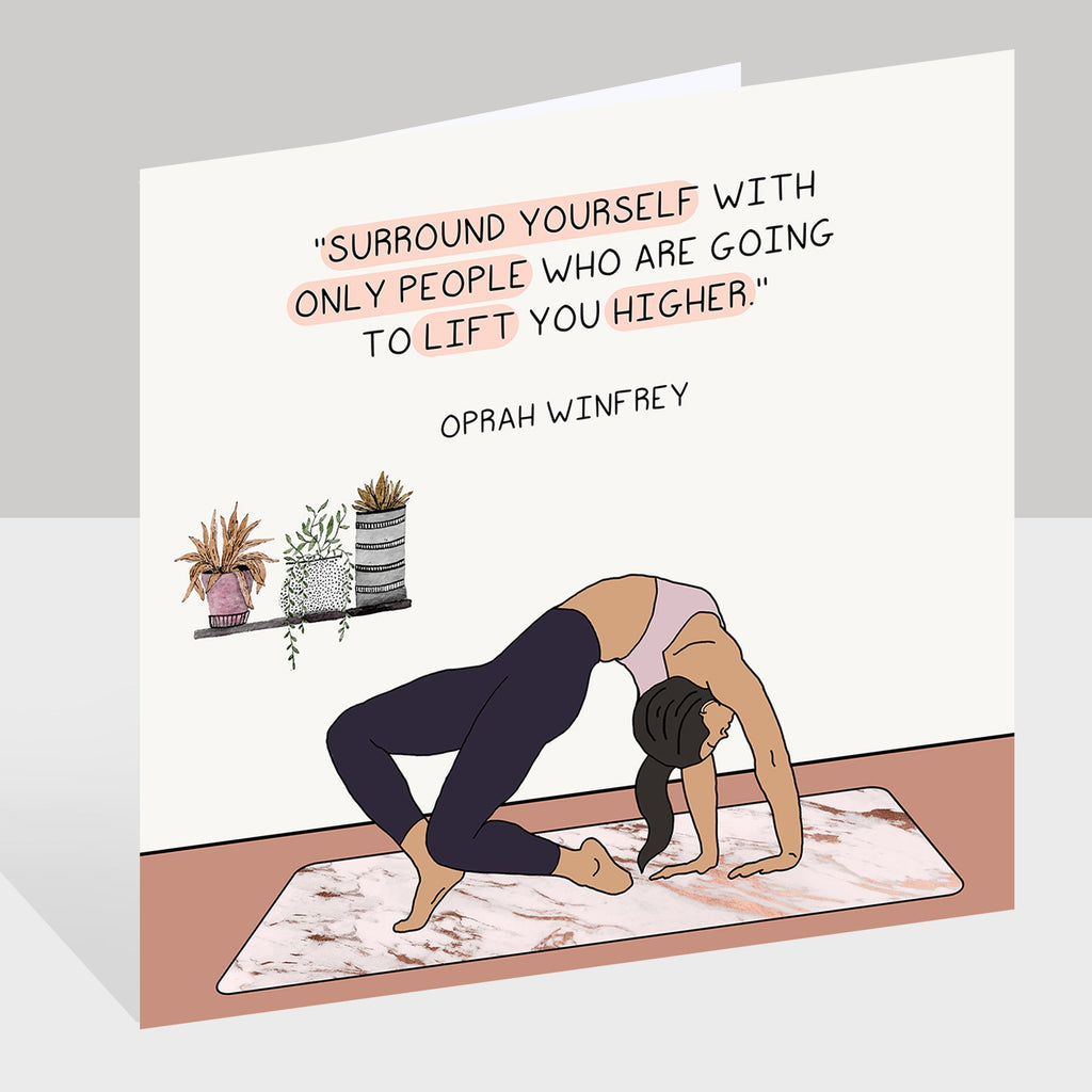 Lift You Higher Doodle Card
