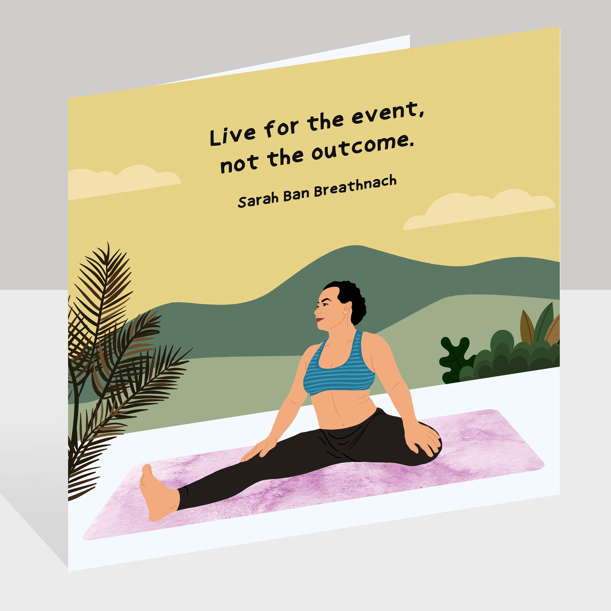 Live For The Event Doodle Card