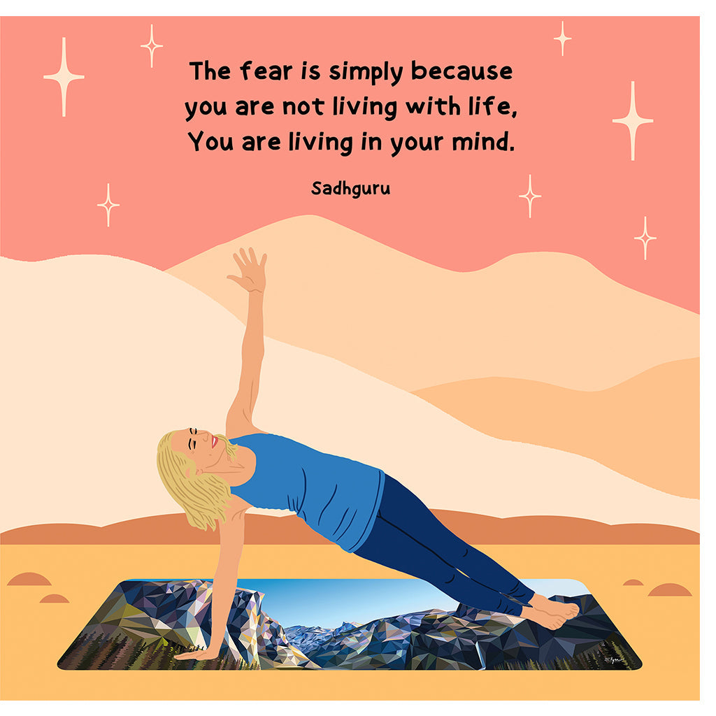 Living In Your Mind Doodle Card