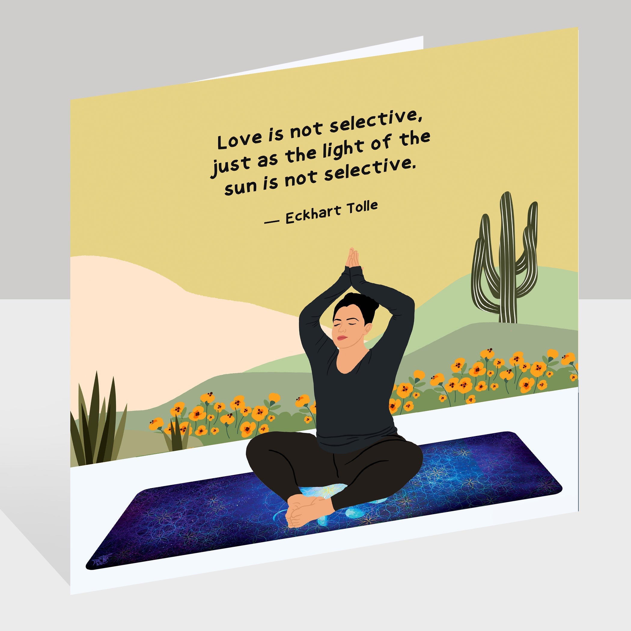 Love Is Not Selective Doodle Card