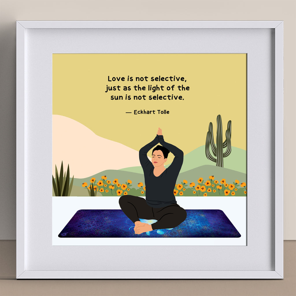 Love Is Not Selective Doodle Card
