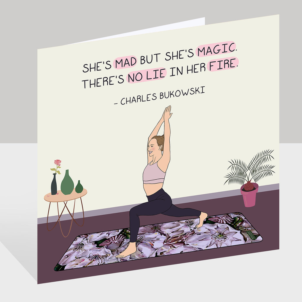 Mad but Magic Doodle Card