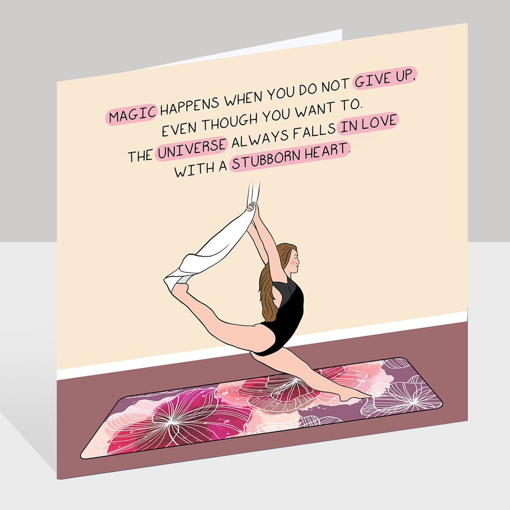 Magic Happens Doodle Card