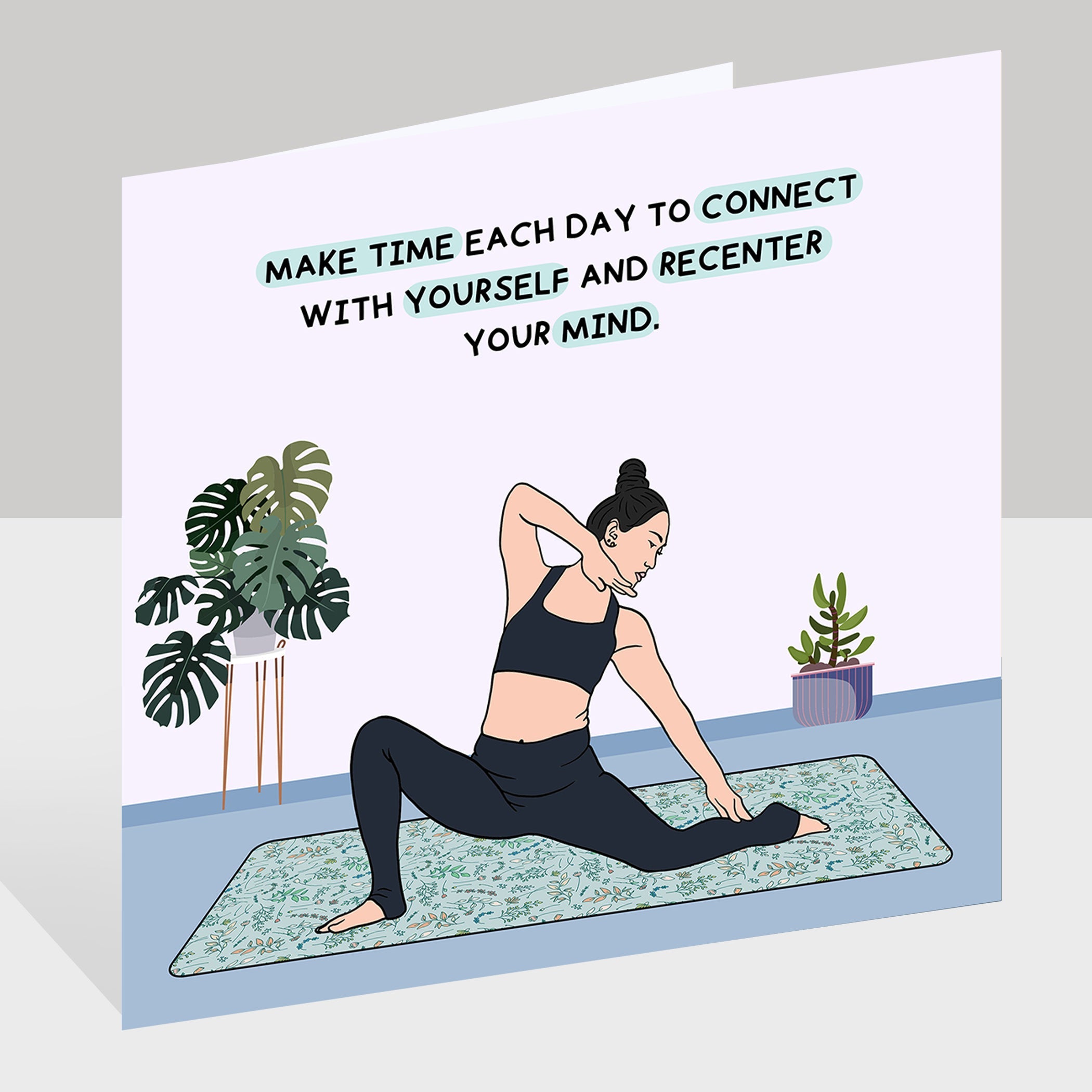 Make Time Each Day Doodle Card