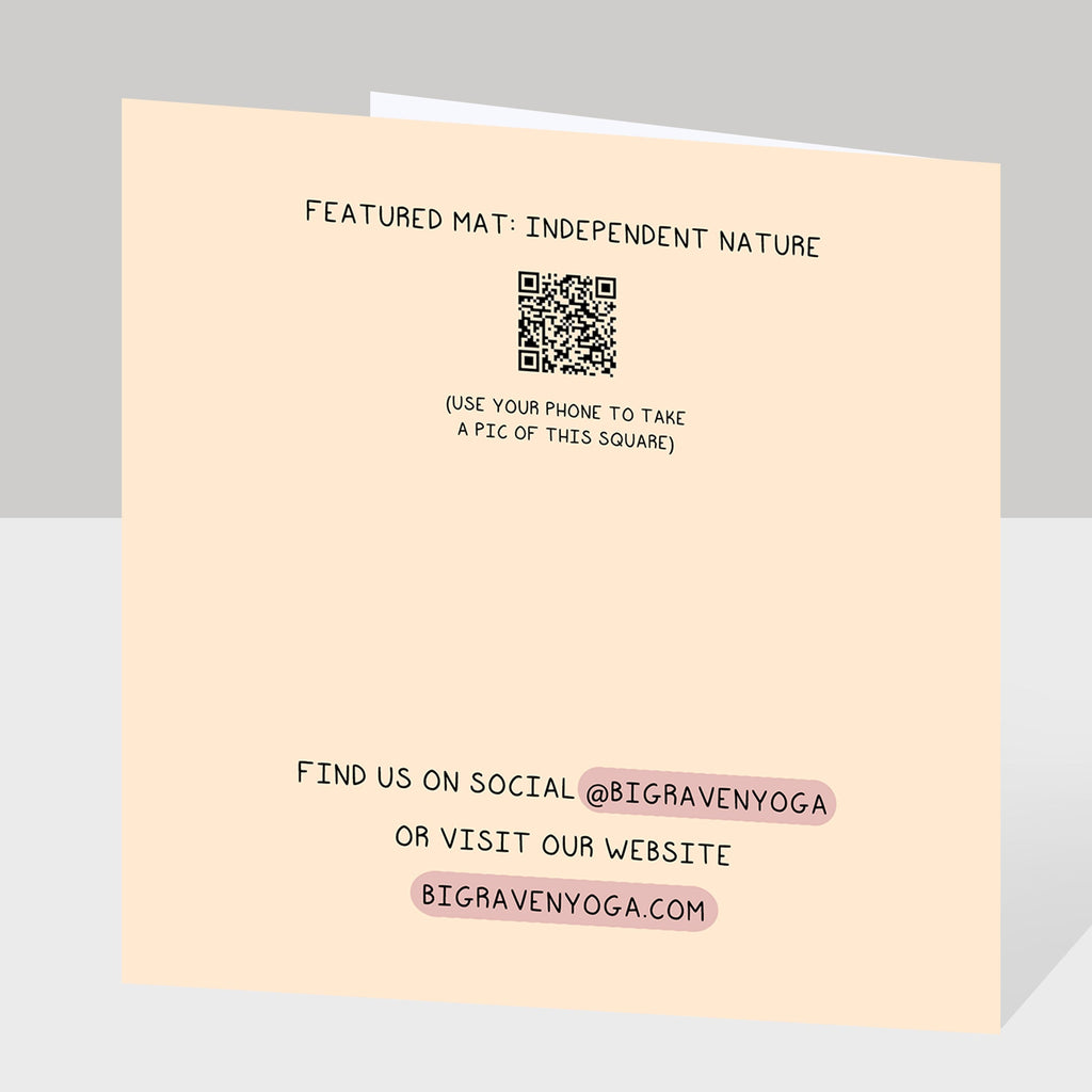 Me And My Bed Doodle Card