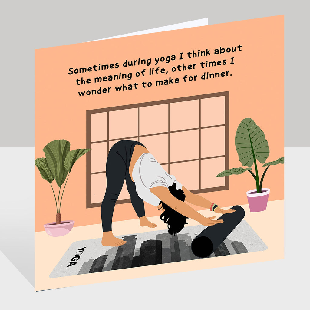 Meaning Of Life Doodle Card