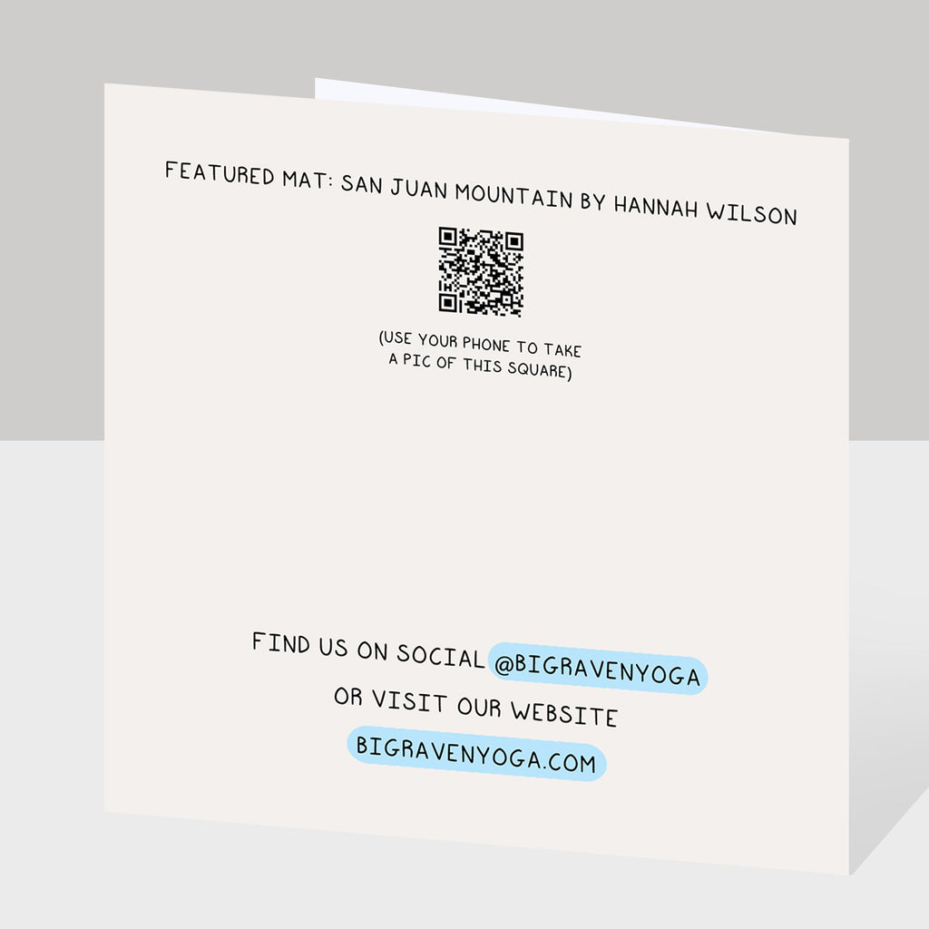 Meditation Doodle Card