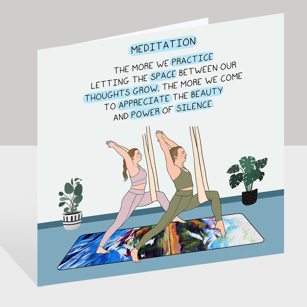 Meditation Doodle Card