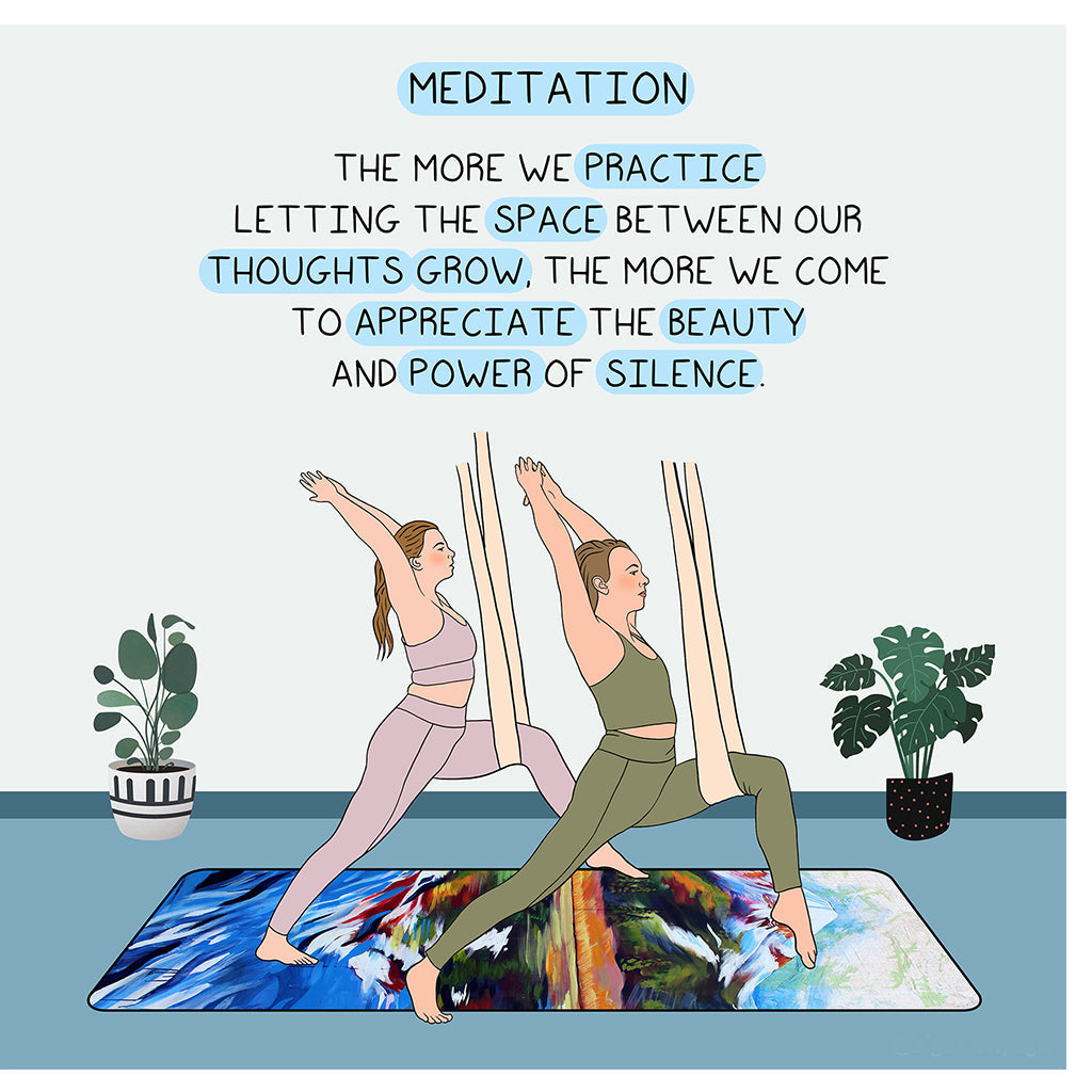 Meditation Doodle Card
