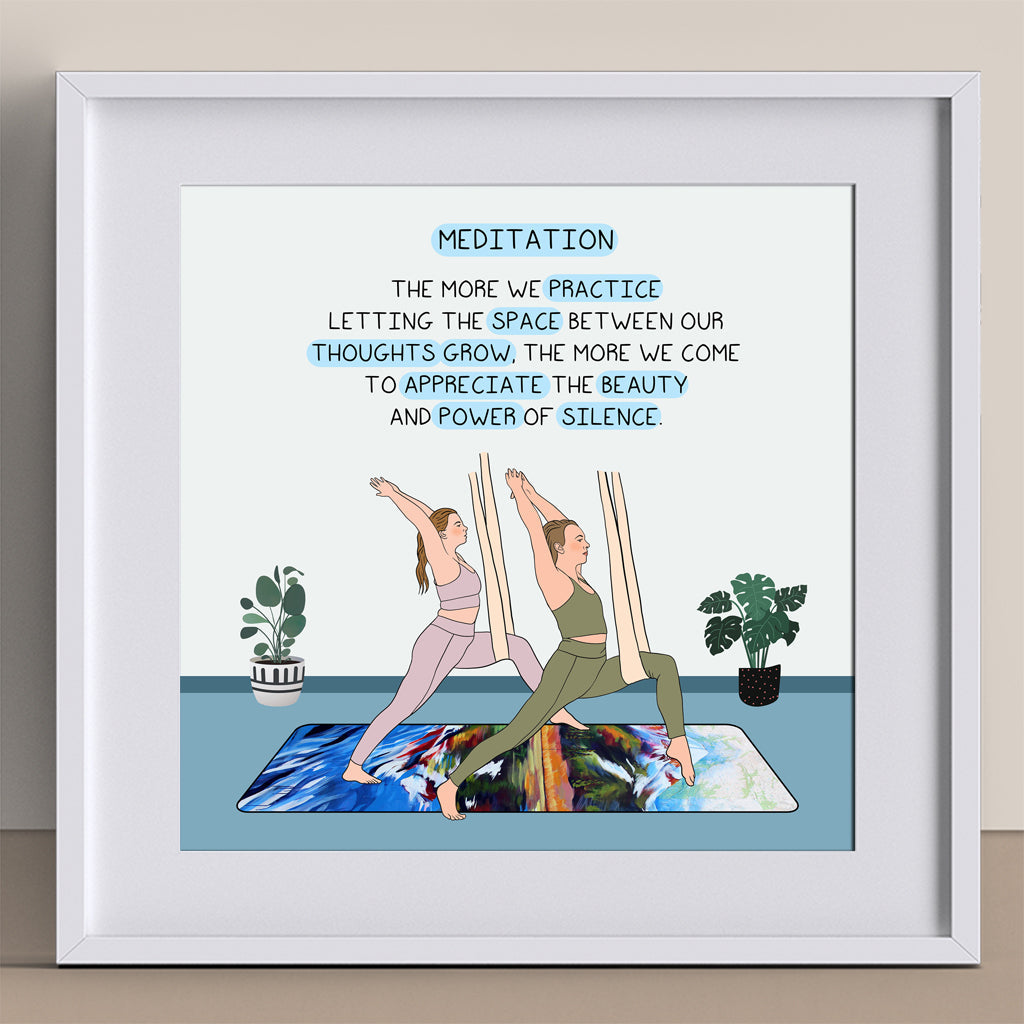 Meditation Doodle Card