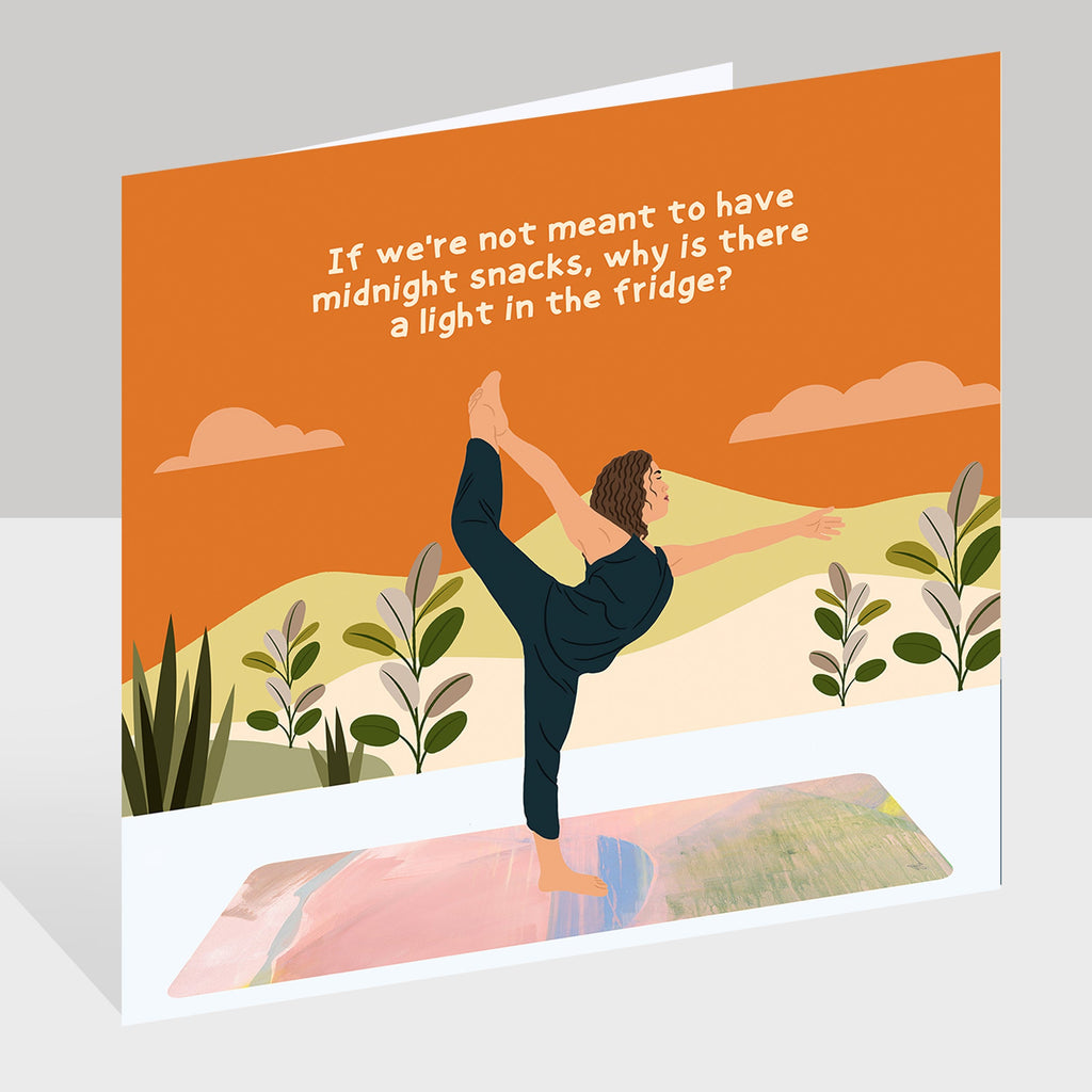 Midnight Snacks Doodle Card