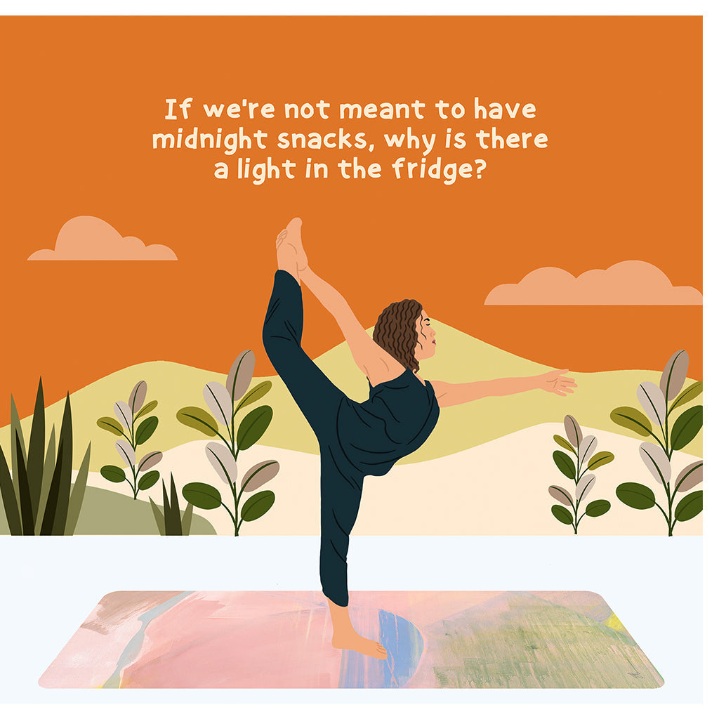 Midnight Snacks Doodle Card