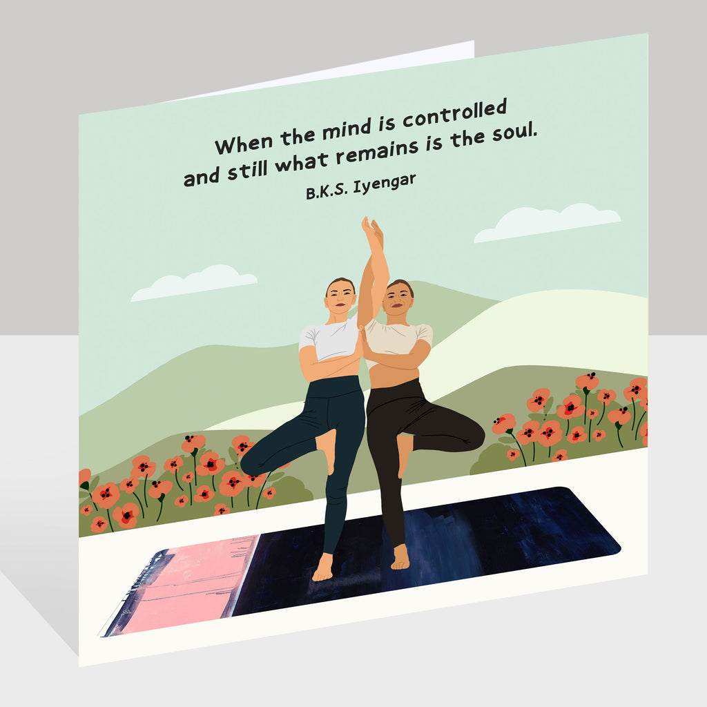 Mind Is Controlled Doodle Card