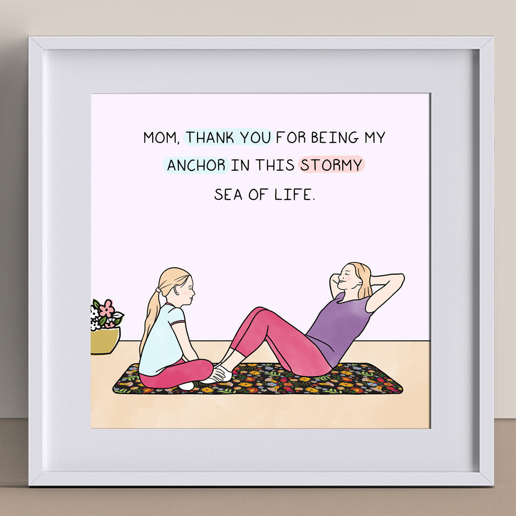 Thanks Mom Doodle Card