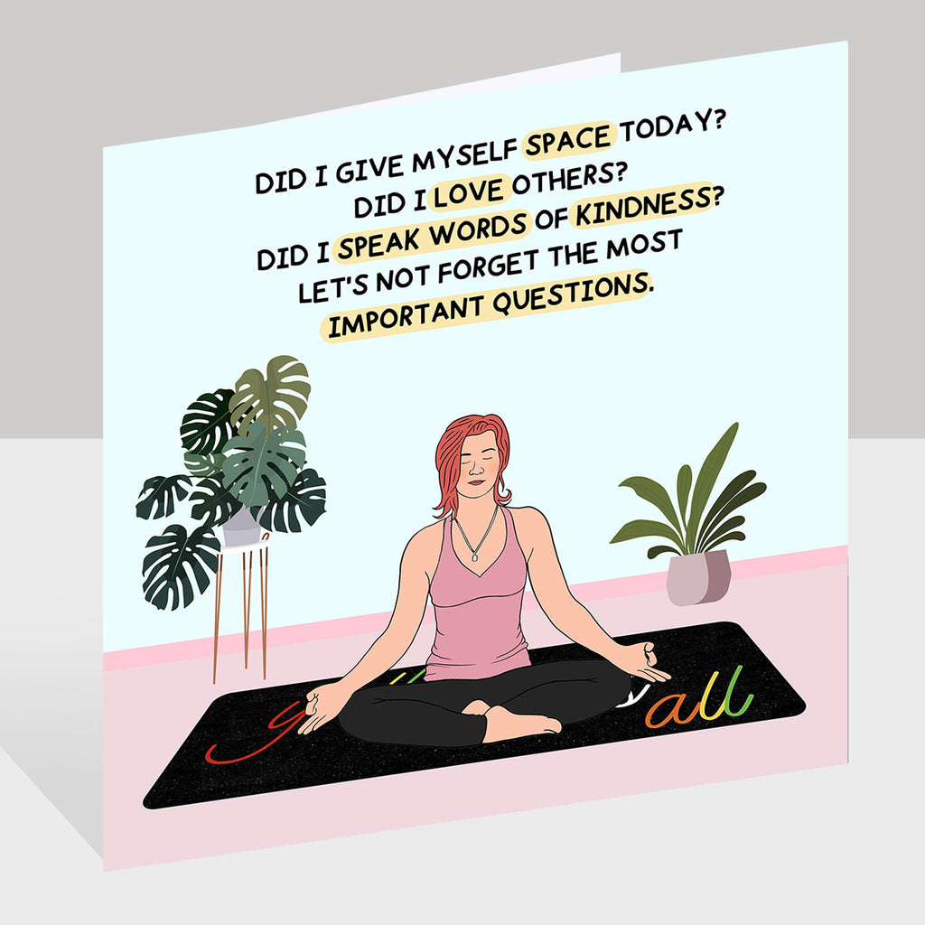 Most Important Questions Doodle Card