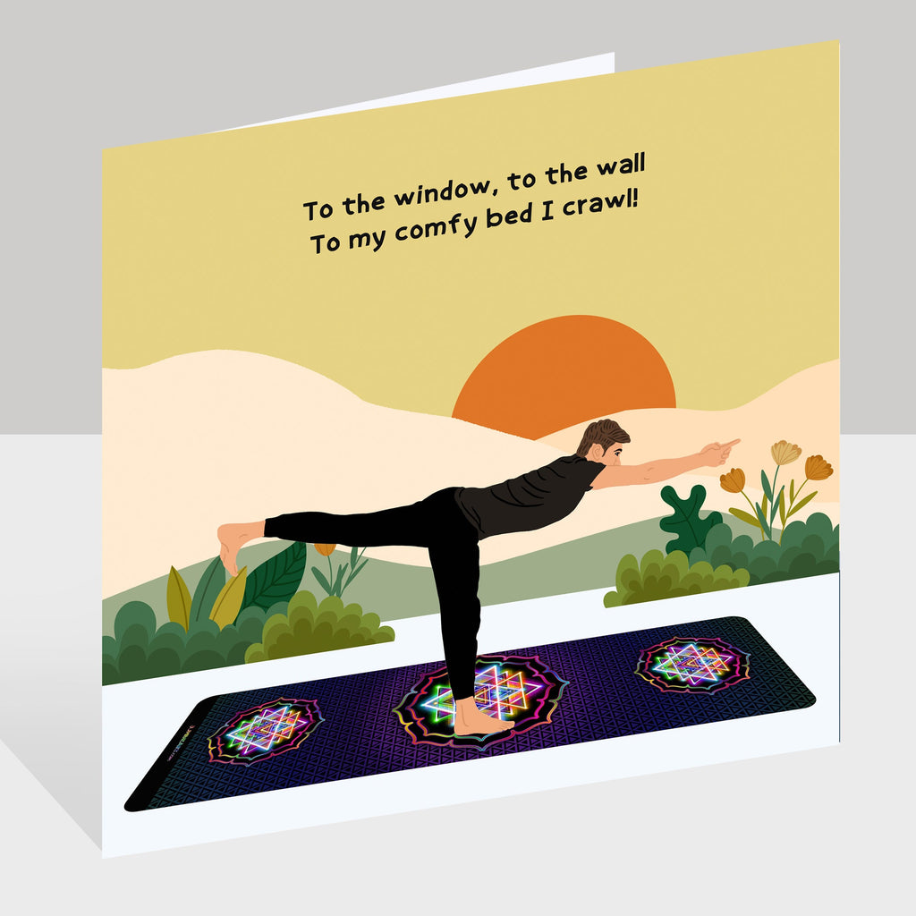 My Comfy Bed Doodle Card