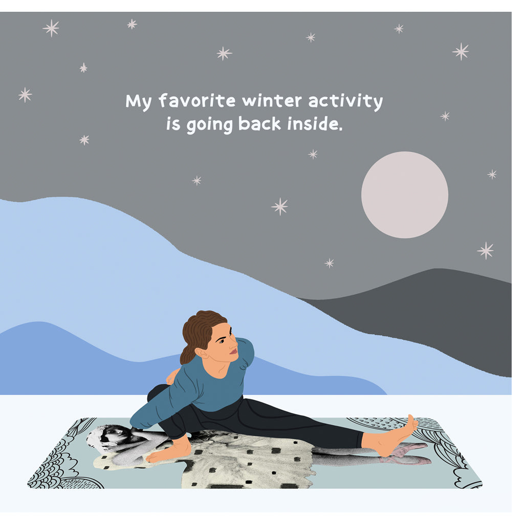 My Favorite Winter Activity Doodle Card