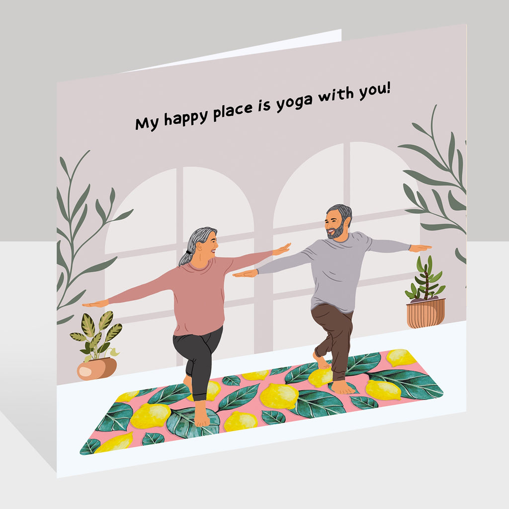 My Happy Place Doodle Card