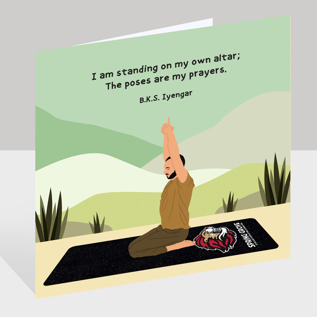 My Prayers Doodle Card