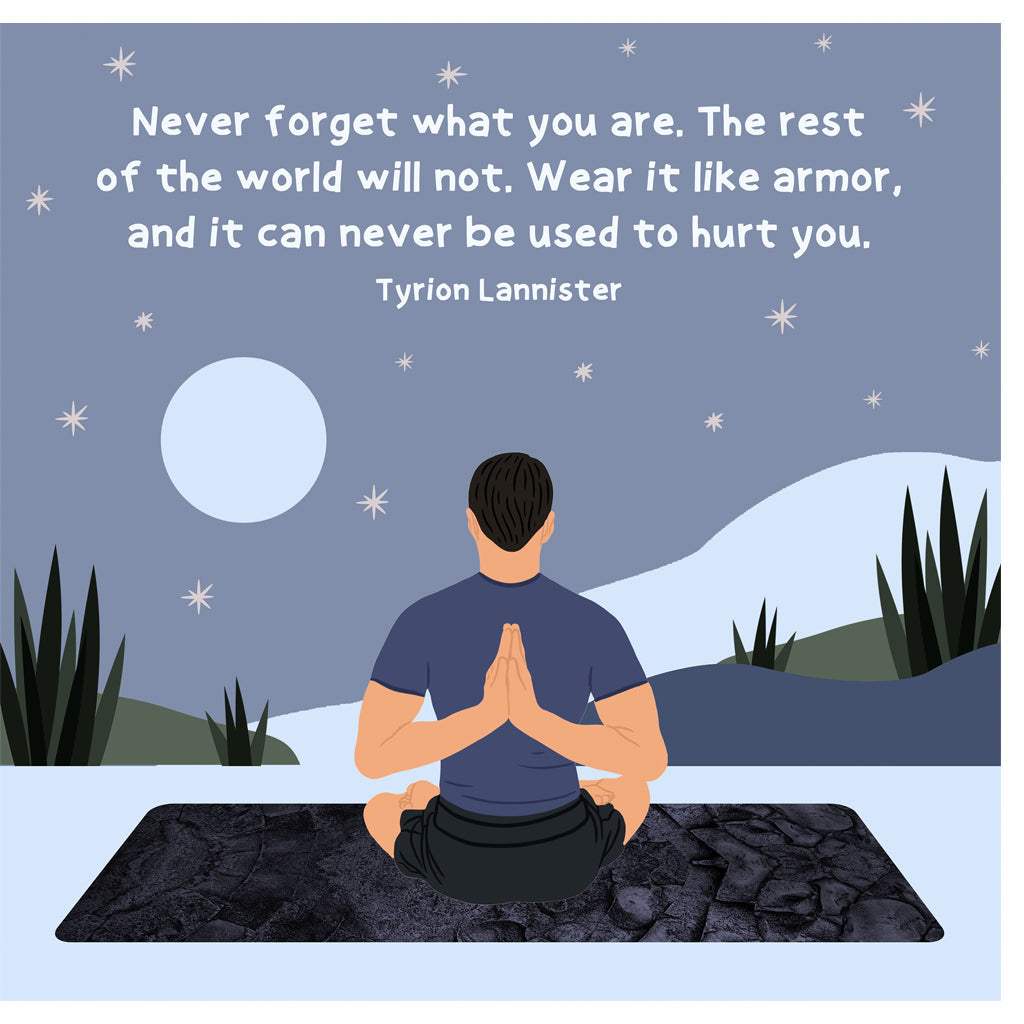 Never Forget What You Are Doodle Card