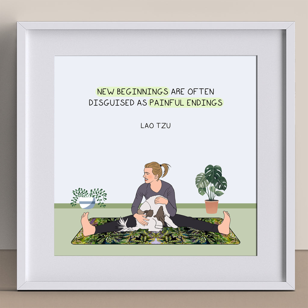 New beginnings Doodle Card