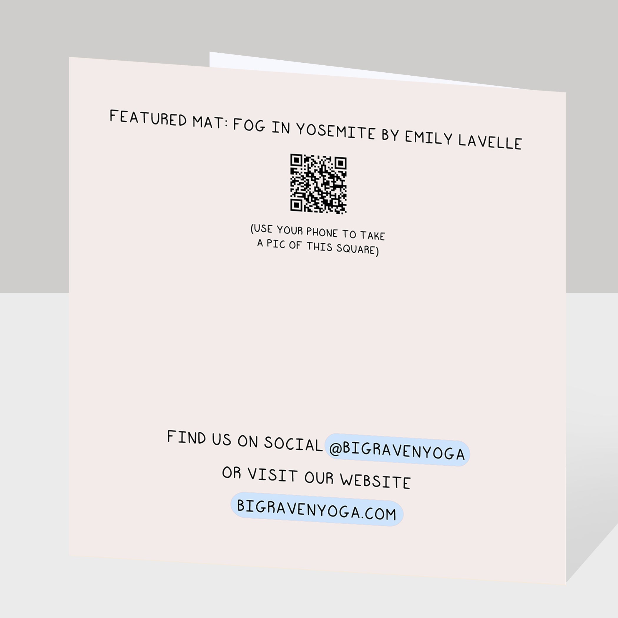 No is a complete sentence Doodle Card