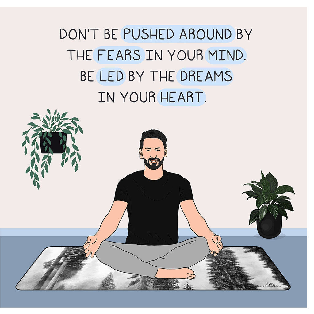 No is a complete sentence Doodle Card