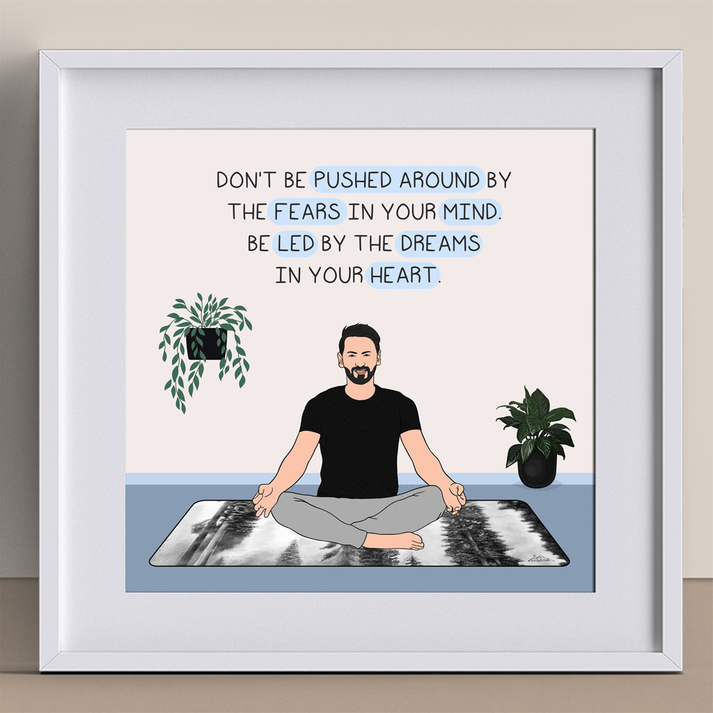 No is a complete sentence Doodle Card