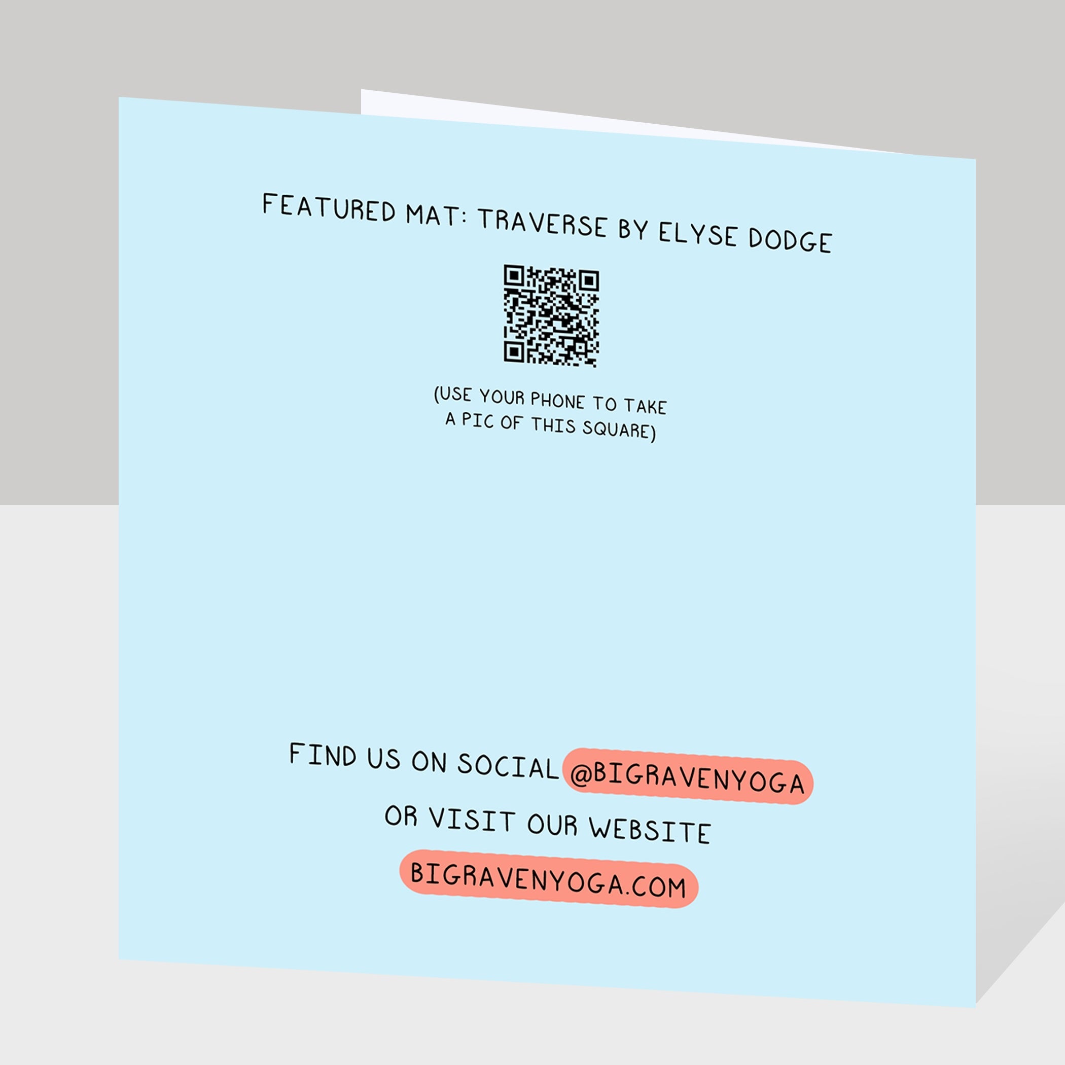 Only Our Minds Doodle Card