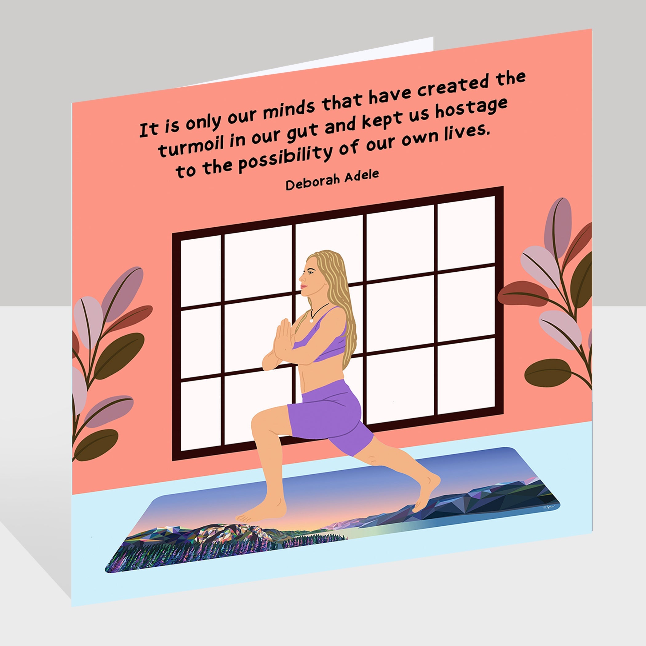 Only Our Minds Doodle Card