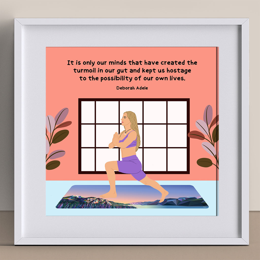 Only Our Minds Doodle Card